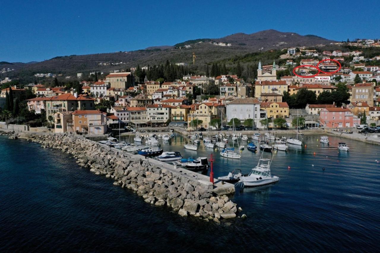 Apartments Komel Opatija Eksteriør billede