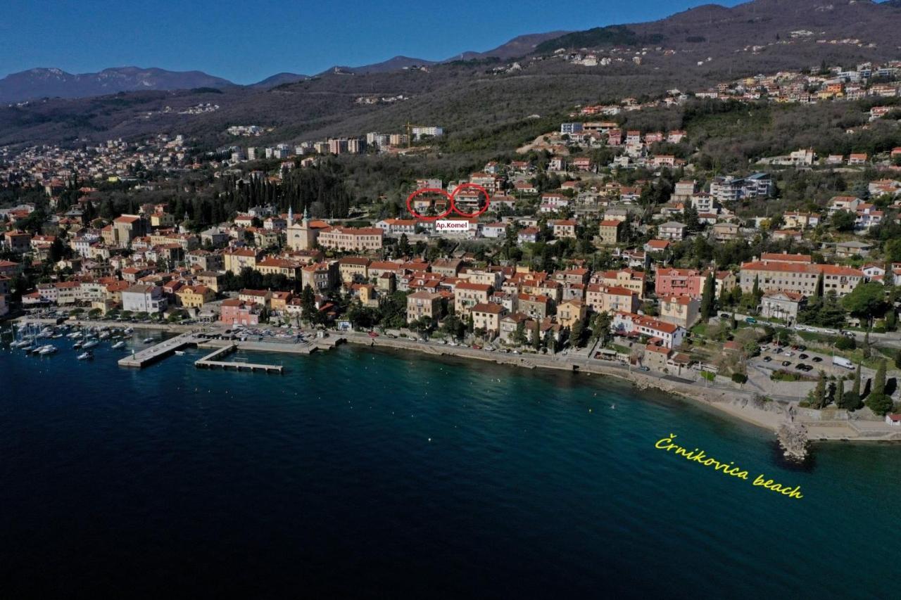 Apartments Komel Opatija Eksteriør billede
